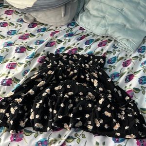 mini floral skirt